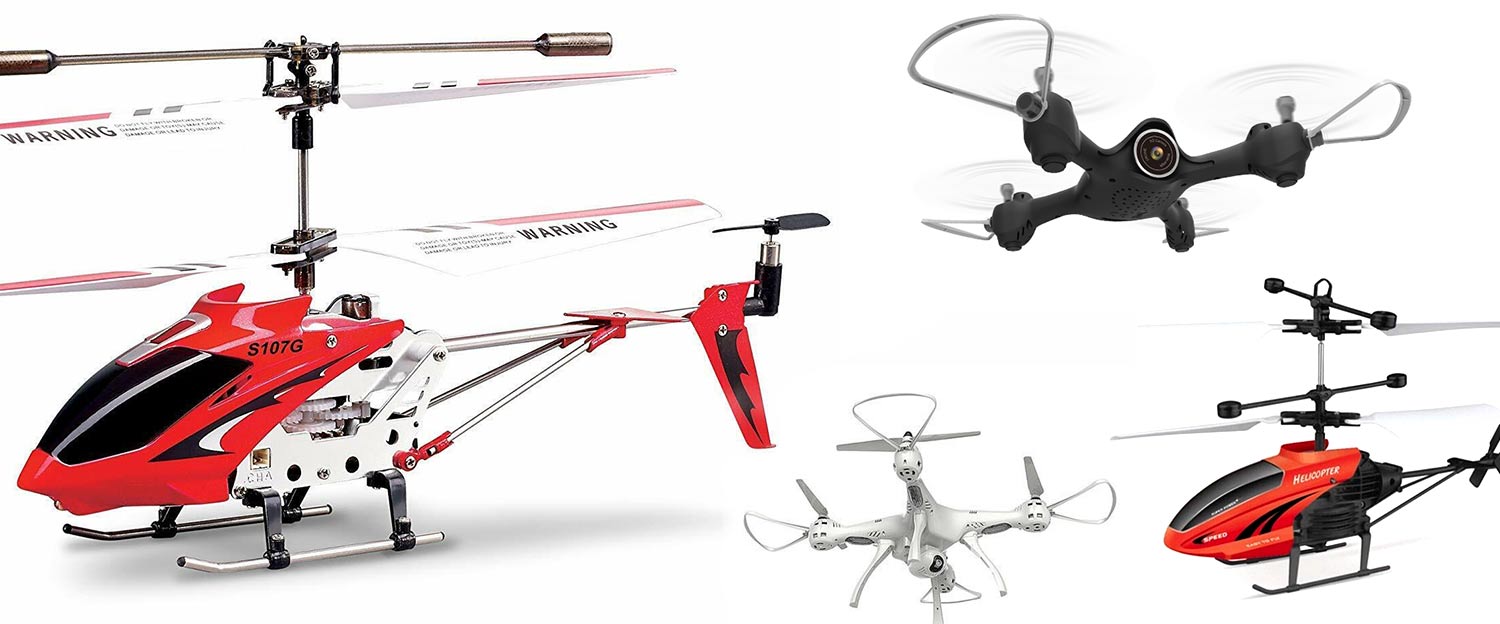 هلیکوپتر اسباب بازی، کوادکوپتر، هواپیمای اسباب بازی